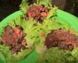 A picture of step 6 of Beef Lettuce Wraps.