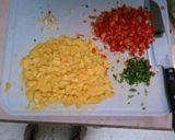 A picture of step 1 of Mango Salsa.