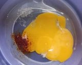 A picture of step 1 of Coffee french toast 😍.