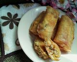 Foto langkah ke 8 dari resep Lumpia Tahu Udang Wortel #SeafoodFestival.