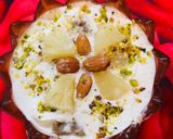 A picture of step 4 of Pineapple 🍍 delight.(Eid special).