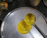 A picture of step 4 of Khandvi.