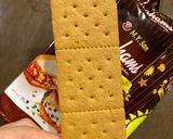 Hình bước làm 1 của món Mango Float 🥭- Bánh kem xoài Philippines