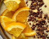 Foto langkah ke 1 dari resep Yellow smoothie bowl.
