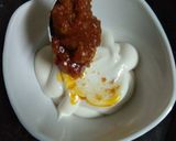 A picture of step 3 of Schezwan Mayonnaise.