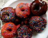 A picture of step 8 of Doughnuts.