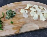 A picture of step 1 of Pasta with nameko mushrooms and grated truffle.