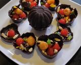 A picture of step 3 of Choco fruit bowl.