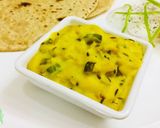 A picture of step 1 of Tawa Besan.