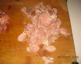Foto del paso 1 de la receta: Espirales con bistec de cerdo y bacon