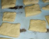A picture of step 5 of Eggless Ginger doughnuts.