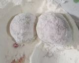 Foto langkah ke 8 dari resep Mochi Bunga Telang.
