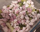 Brokkolis fokhagymás csirke recept fázis 6 fotója