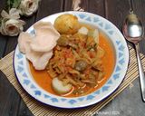 Foto langkah ke 5 dari resep 788. Lontong Sayur Betawi.