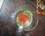 Foto del paso 2 de la receta: Chuletas de cerdo adobadas con puré de papas, guisantes y salsa