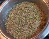 A picture of step 1 of Meatloaf, wheat-free with Lentils.