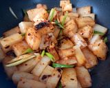 香麻炒蘿蔔糕的食譜步驟3照片