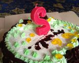 Foto langkah ke 9 dari resep Basic Sponge Cake.