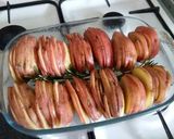 A picture of step 6 of Vickys Sliced Rosemary & Garlic Butter Potatoes, GF DF EF SF NF.