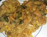 Foto langkah ke 4 dari resep Bakwan sayur jagung+udang.