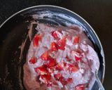 A picture of step 3 of Paan Sandesh.