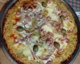 Foto del paso 6 de la receta: Pizza base de arroz y verduras con fainá clásica