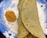 A picture of step 2 of Masala Dosa bites.