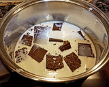 Foto del paso 1 de la receta: Pastel/flan de turrón crujiente