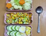 Hình bước làm 3 của món Day 28 : Cơm rang rau củ_eat1000