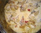 Foto del paso 4 de la receta: Filete de pollo a la crema acompaño de arroz