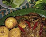Foto langkah ke 4 dari resep Telur ikan asin saus pedas.