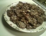A picture of step 1 of English Toffee.