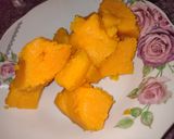 Foto del paso 2 de la receta: Hamburguesa de calabaza con corazón de queso