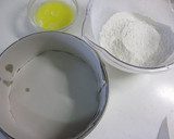 A picture of step 1 of Basic Moist Sponge Cake.