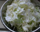 A picture of step 1 of Colorful Egg and Vegetable Salad.