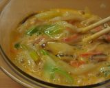 A picture of step 4 of Fluffy Crab Sticks Omelet with 2 Eggs.