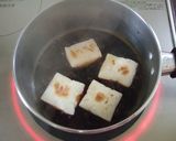 A picture of step 1 of Korean Mochi au Gratin.