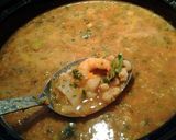 A picture of step 7 of Crockpot seafood soup.
