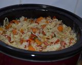 Pas rețetă Platică pe pat de orez la crock pot! 3 fotografie