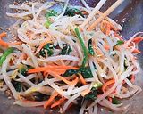 A picture of step 7 of Mixed Bean Sprout Namul Using a Namul Base.