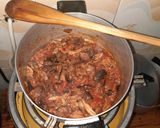 A picture of step 4 of Mushrooms stew.