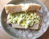 A picture of step 7 of Old School Lunch-Style Egg and Cucumber Salad Sandwiches.