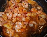Foto langkah ke 4 dari resep Udang Saus Asam Manis.