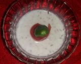 A picture of step 1 of Onion raita.