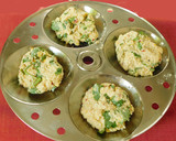 மெந்தய கீரை வடை, மெந்தய கீரை தக்காளி சாஸ் ரெசிபி ஸ்டேப் 3 புகைப்படம்