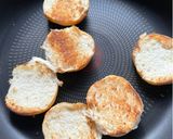 Gambar langkah 8 resipi Mini Burger Tofu Patty.