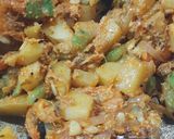 আলু ঝিঙে পোস্ত (Aloo Jhinge Posto Recipe in Bengali) রেসিপি ধাপ - 3 ছবি