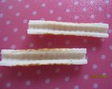 A picture of step 1 of Chikuwa Rolls (Western Style).