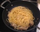 A picture of step 21 of Vongole Bianco with Oysters and Olive Oil.