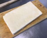 Une image de l'étape 16 de Gratin de polenta au lard, tomates, oignon, paneer et parmesan.